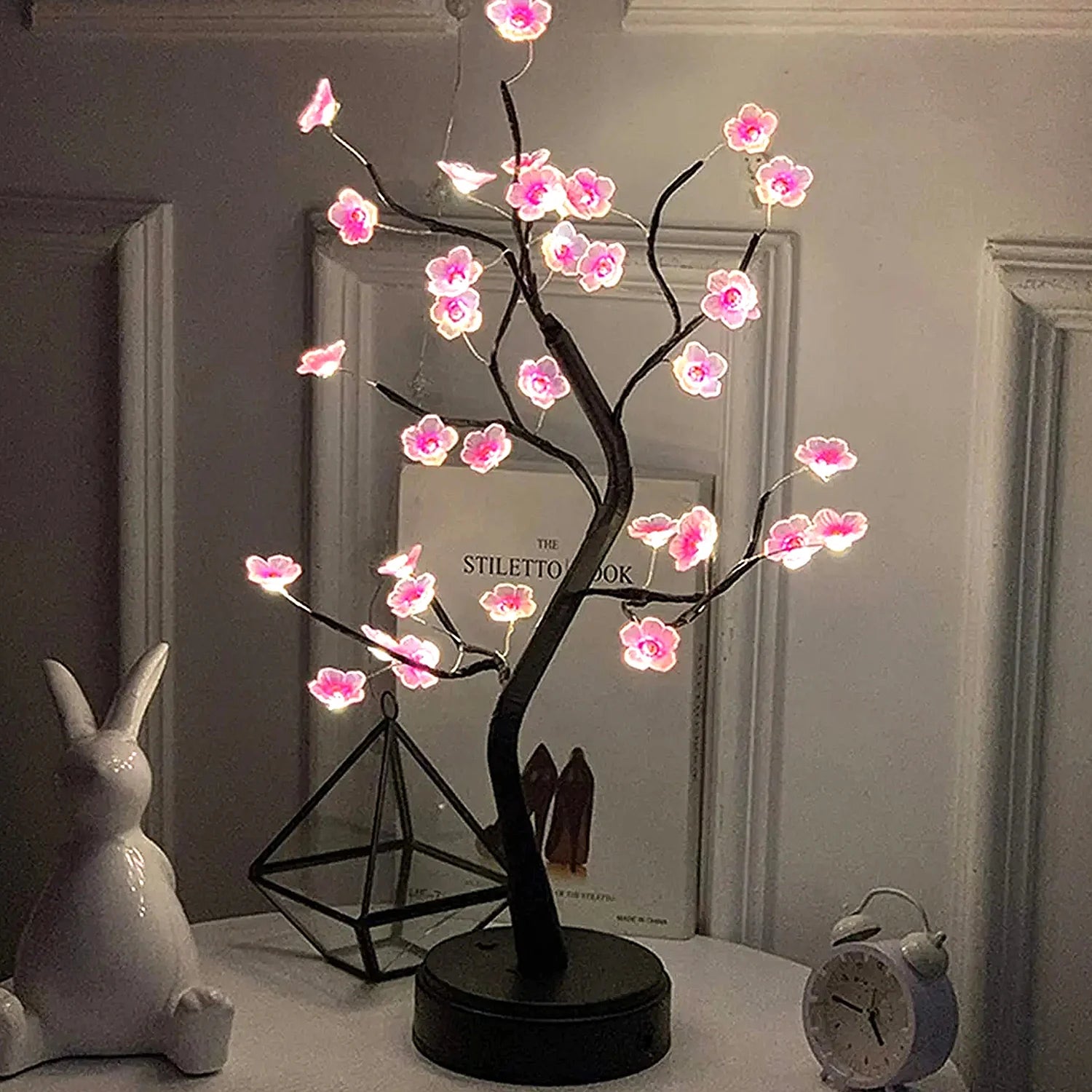 Lampka nocna Bonsai Kwiat Wiśni